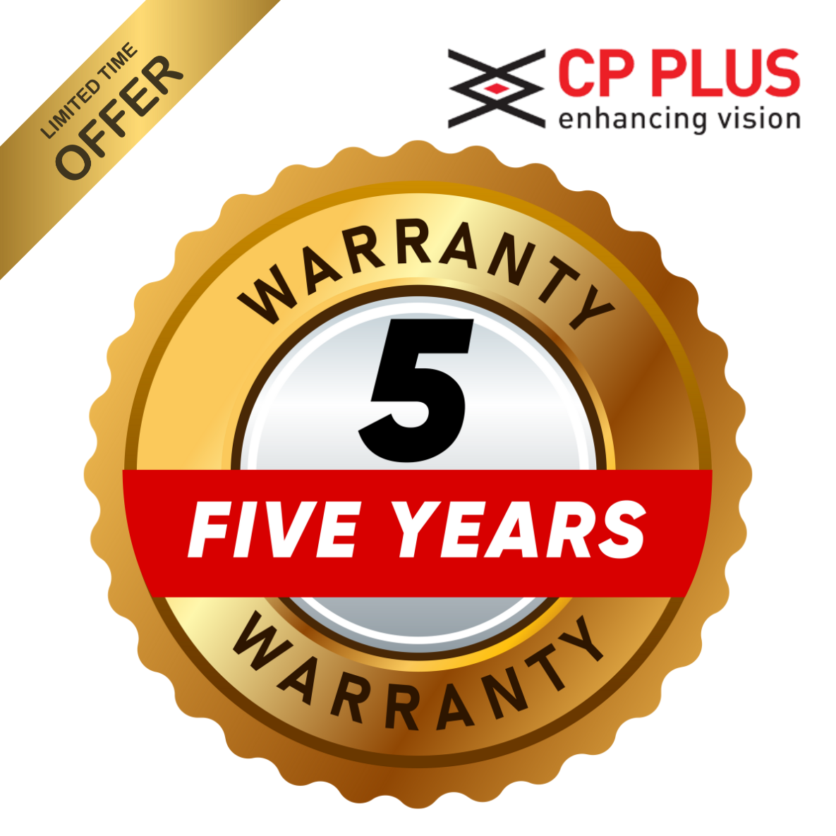 CP-PLUS 2MP 4-CHANNEL CCTV CAMERA FULL SYSTEM